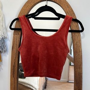 Offline by Aerie Velour Crop Top! Never worn.